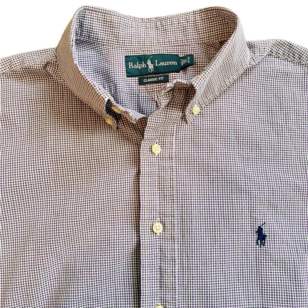 Ralph Lauren | Men’s Button Down Shirt | Classic Fit | Size 17. 34/35